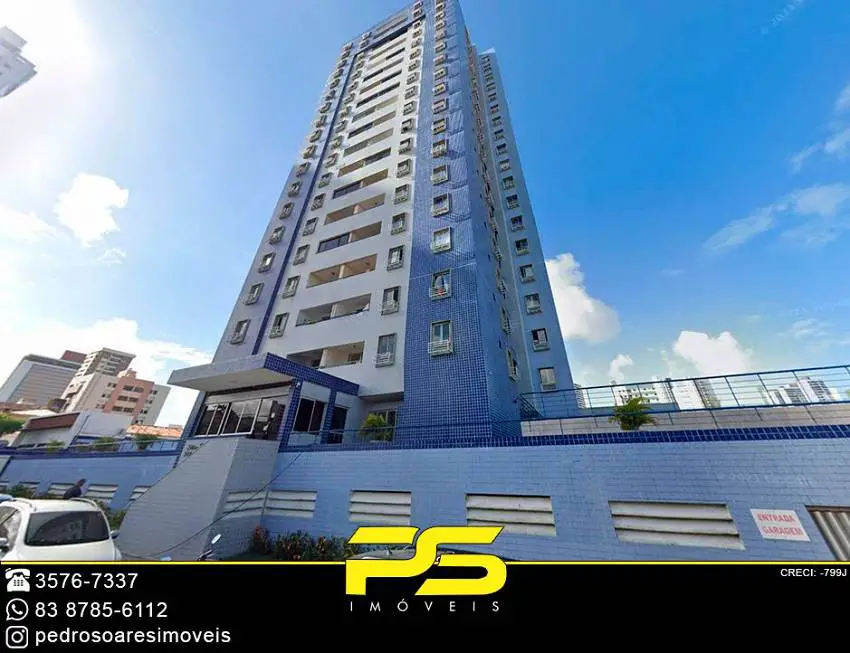 Foto 2 de Apartamento com 3 Quartos para alugar, 70m² em Tambauzinho, João Pessoa