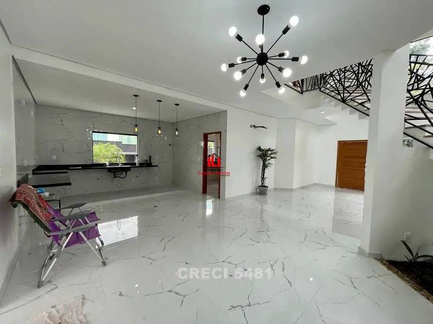 Foto 3 de Casa de Condomínio com 3 Quartos à venda, 346m² em Ponta Negra, Manaus