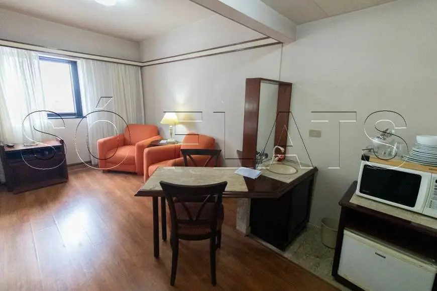 Foto 1 de Flat com 1 Quarto para alugar, 32m² em Jardim Paulista, São Paulo