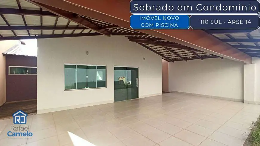Foto 1 de Sobrado com 3 Quartos à venda, 250m² em Plano Diretor Sul, Palmas