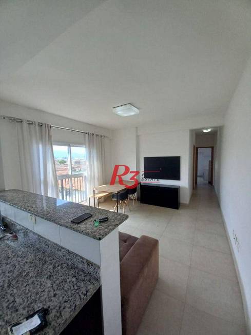 Foto 1 de Apartamento com 2 Quartos para alugar, 67m² em Encruzilhada, Santos