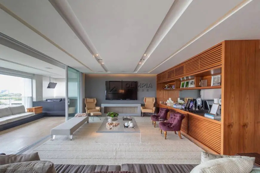 Foto 5 de Apartamento com 4 Quartos para alugar, 353m² em Pinheiros, São Paulo