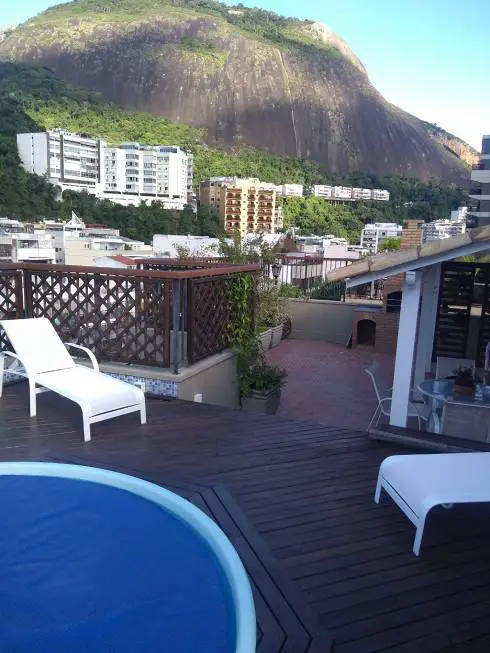 Foto 1 de Cobertura com 3 Quartos para alugar, 280m² em Lagoa, Rio de Janeiro