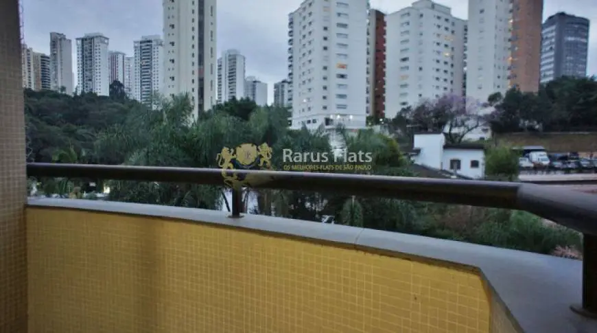 Foto 3 de Flat com 1 Quarto à venda, 34m² em Morumbi, São Paulo