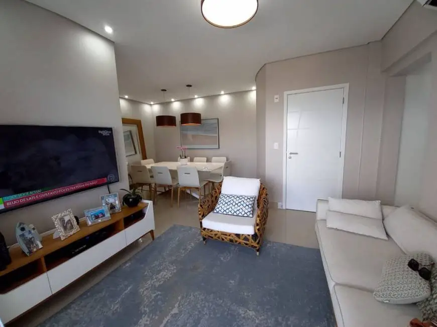 Foto 1 de Apartamento com 3 Quartos à venda, 123m² em Canto do Forte, Praia Grande