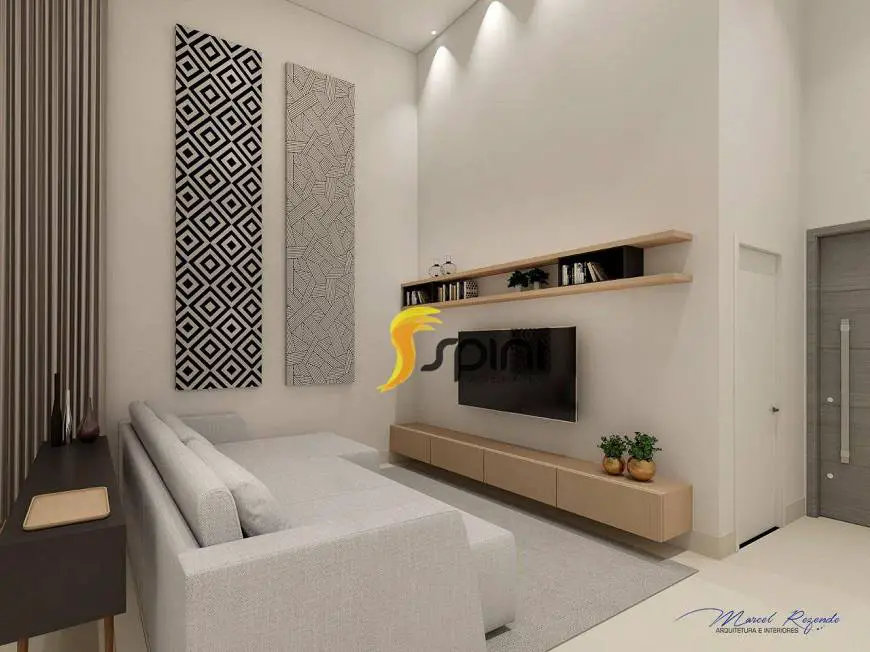 Foto 2 de Casa de Condomínio com 3 Quartos à venda, 203m² em Laranjeiras, Uberlândia