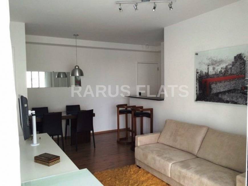 Foto 3 de Flat com 1 Quarto para alugar, 37m² em Brooklin, São Paulo