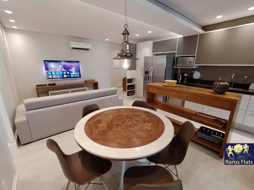 Foto 1 de Flat com 1 Quarto para alugar, 49m² em Brooklin, São Paulo