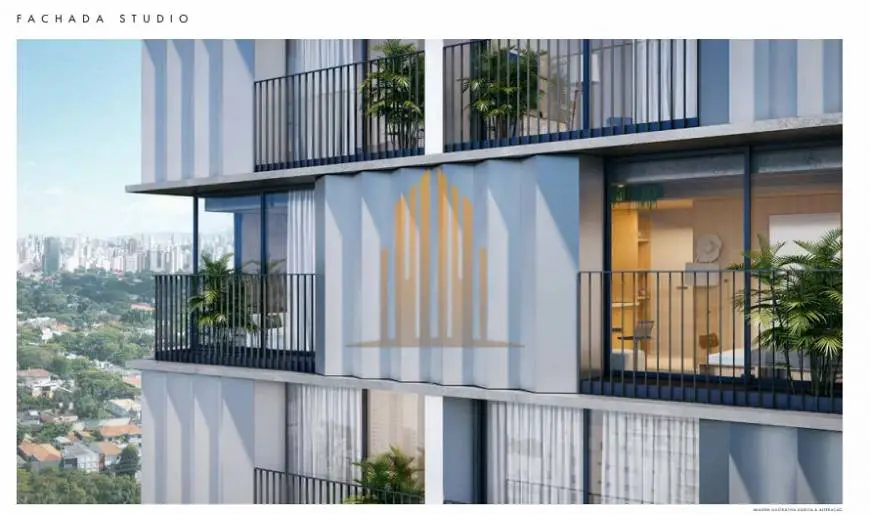 Foto 5 de Apartamento com 1 Quarto à venda, 37m² em Jardim Das Bandeiras, São Paulo