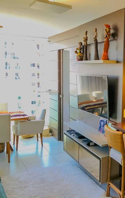 Foto 4 de Apartamento com 1 Quarto à venda, 42m² em Praia de Itaparica, Vila Velha
