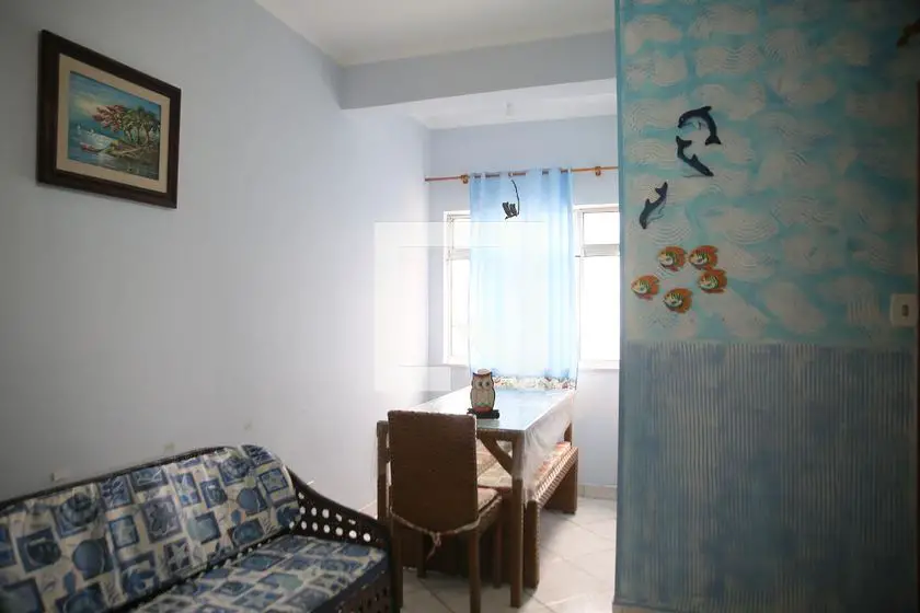 Foto 1 de Apartamento com 2 Quartos para alugar, 48m² em Vila Guilhermina, Praia Grande