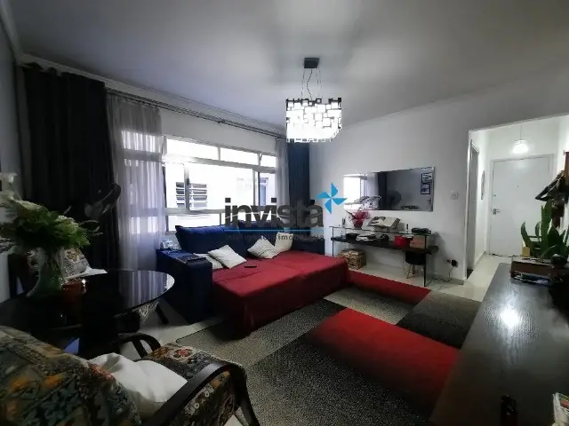 Foto 1 de Apartamento com 3 Quartos à venda, 100m² em Campo Grande, Santos