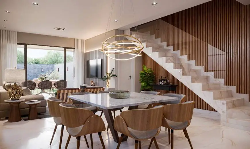 Foto 3 de Casa com 3 Quartos à venda, 168m² em Morada de Laranjeiras, Serra