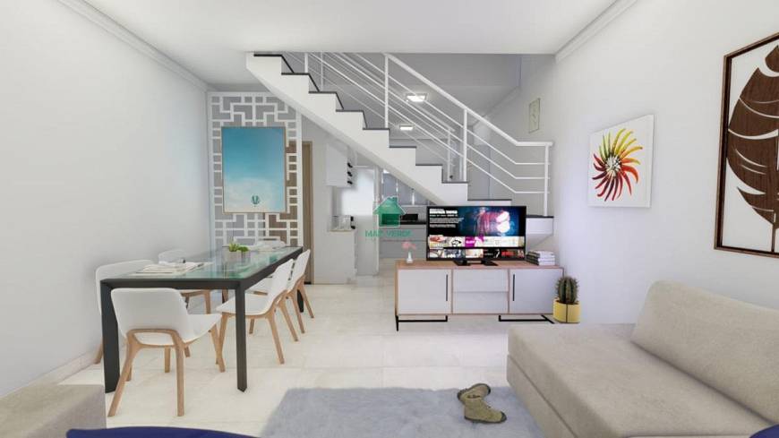 Foto 1 de Casa de Condomínio com 2 Quartos à venda, 78m² em Massaguaçu, Caraguatatuba