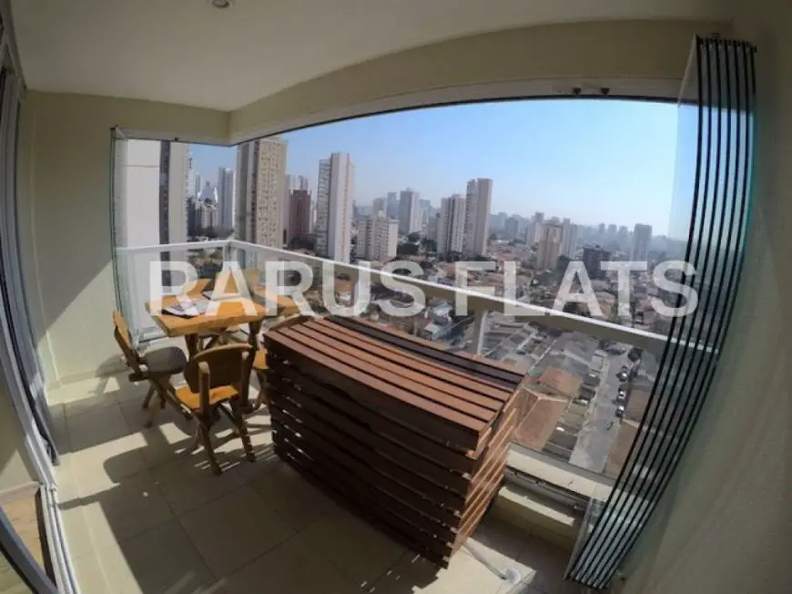 Foto 3 de Flat com 1 Quarto para alugar, 45m² em Brooklin, São Paulo