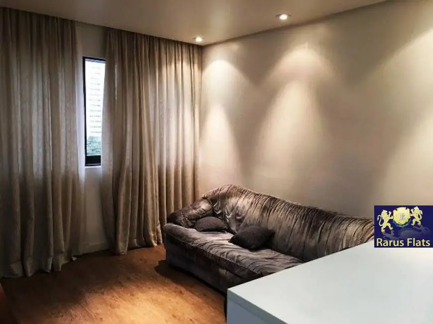 Foto 1 de Flat com 1 Quarto para alugar, 38m² em Moema, São Paulo