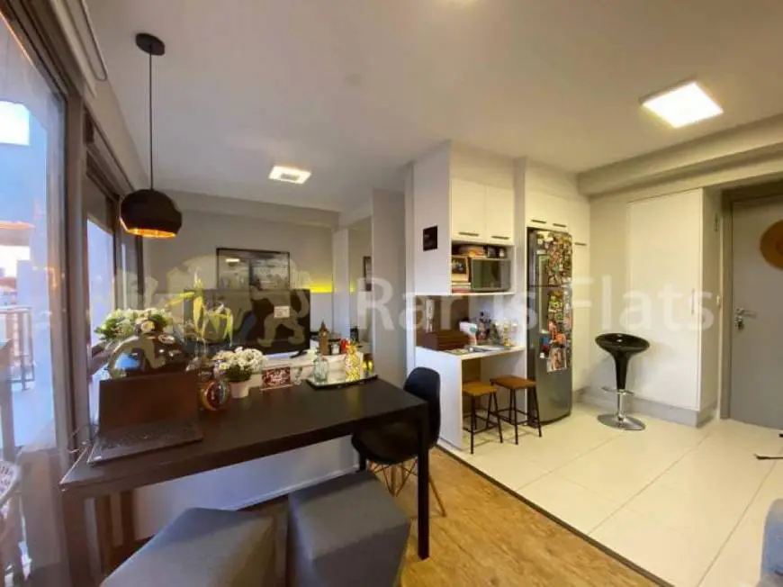 Foto 5 de Flat com 1 Quarto para alugar, 32m² em Vila Madalena, São Paulo