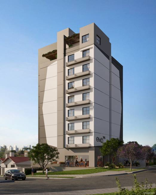 Foto 1 de Apartamento com 1 Quarto à venda, 25m² em Cristo Rei, Curitiba