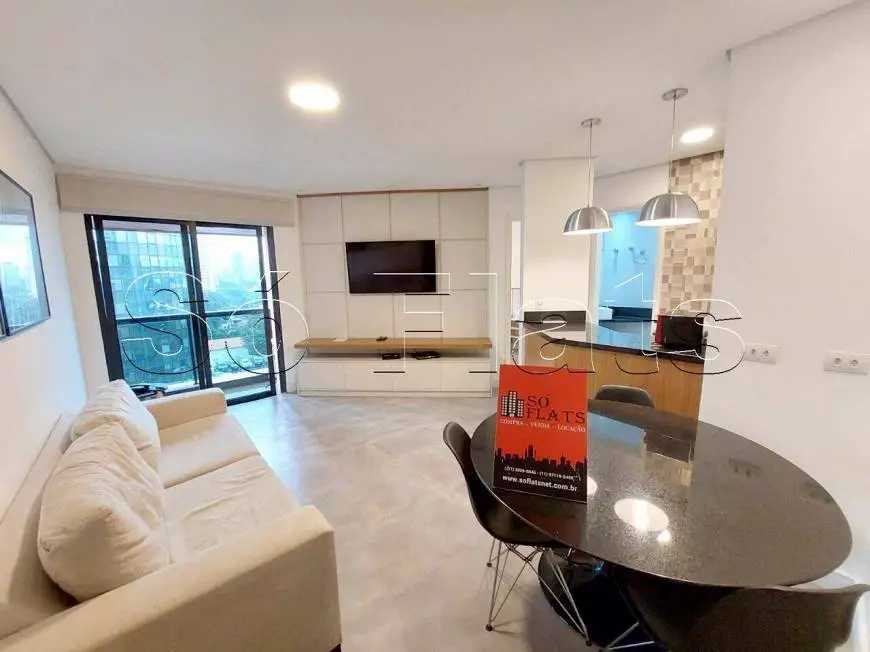 Foto 3 de Apartamento com 1 Quarto para alugar, 40m² em Jardim Europa, São Paulo