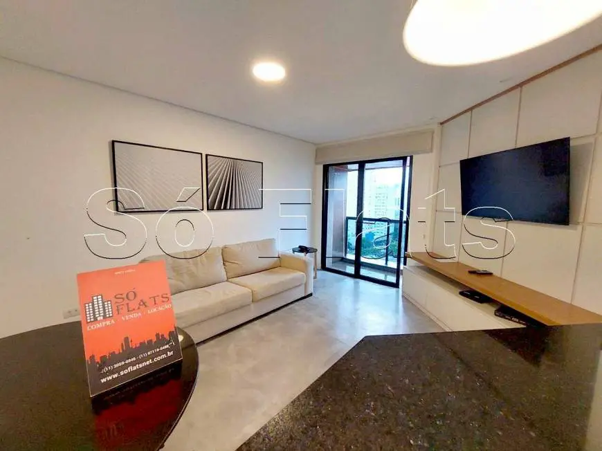 Foto 5 de Apartamento com 1 Quarto para alugar, 40m² em Jardim Europa, São Paulo