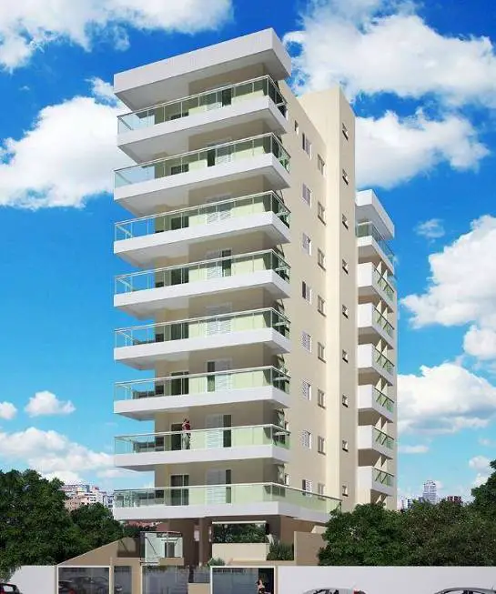 Foto 1 de Apartamento com 1 Quarto à venda, 56m² em Vila Tupi, Praia Grande