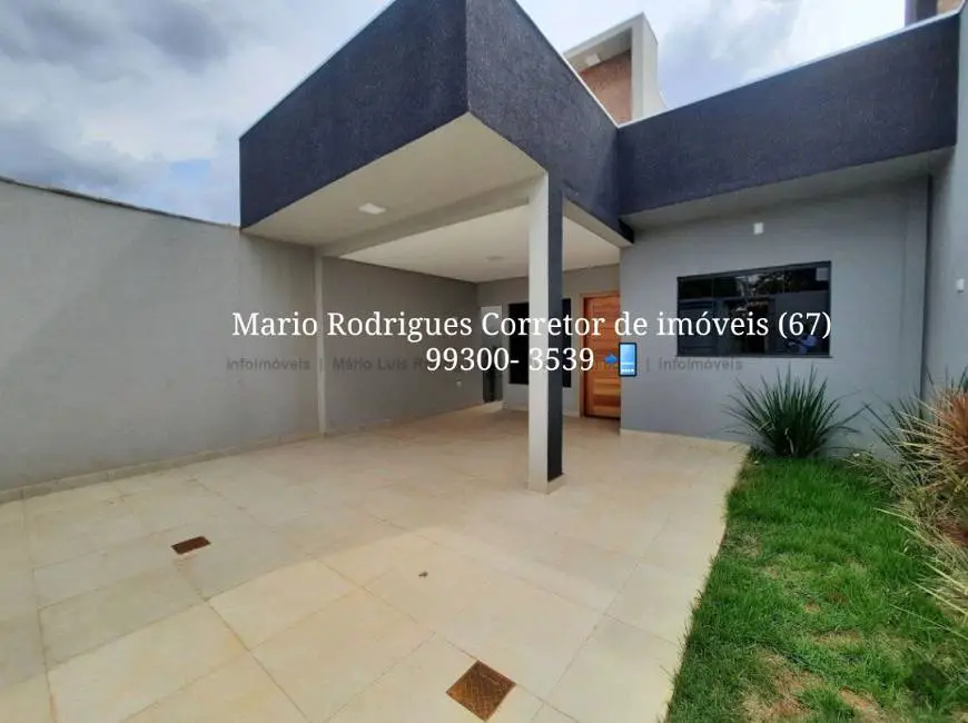 Foto 1 de Casa com 3 Quartos à venda, 100m² em Parque Residencial Rita Vieira, Campo Grande