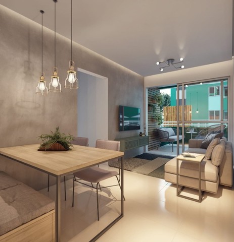 Foto 5 de Apartamento com 2 Quartos à venda, 46m² em Rio Doce, Olinda