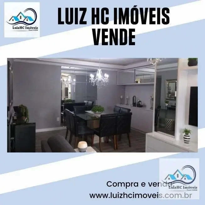 Foto 2 de Apartamento com 3 Quartos à venda, 99m² em Coqueiros, Florianópolis