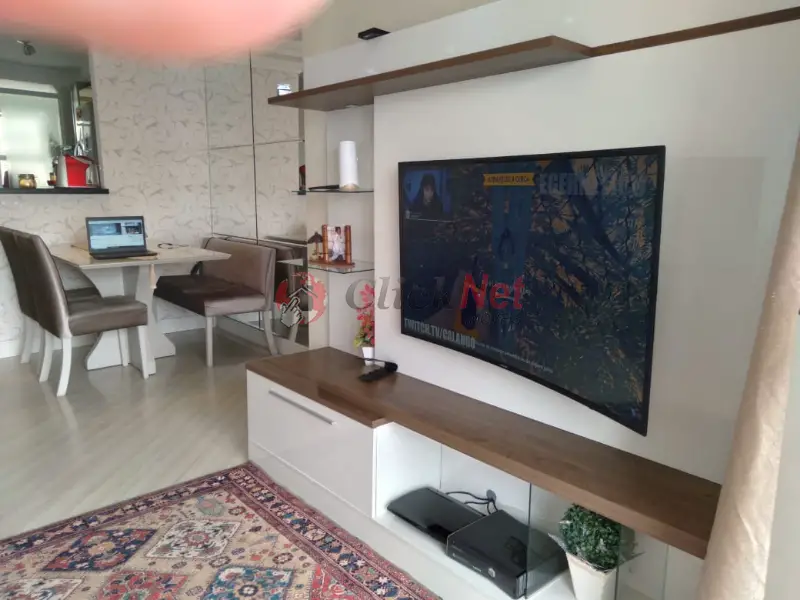 Foto 2 de Apartamento com 3 Quartos à venda, 62m² em Vila Scarpelli, Santo André