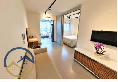 Foto 3 de Apartamento com 1 Quarto à venda, 32m² em Campo Belo, São Paulo