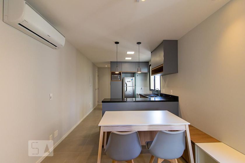 Foto 4 de Apartamento com 1 Quarto para alugar, 46m² em Santa Cecília, São Paulo