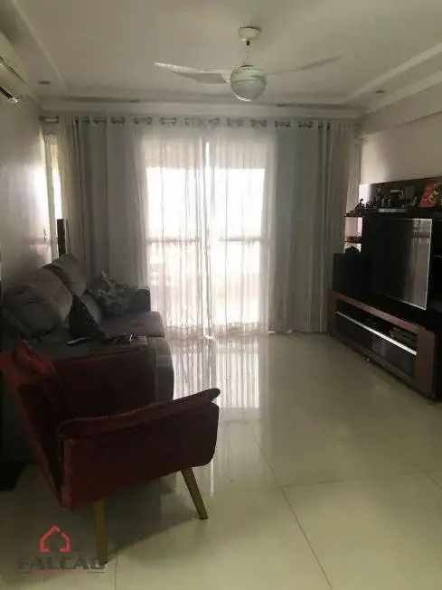 Foto 1 de Apartamento com 3 Quartos à venda, 111m² em Encruzilhada, Santos
