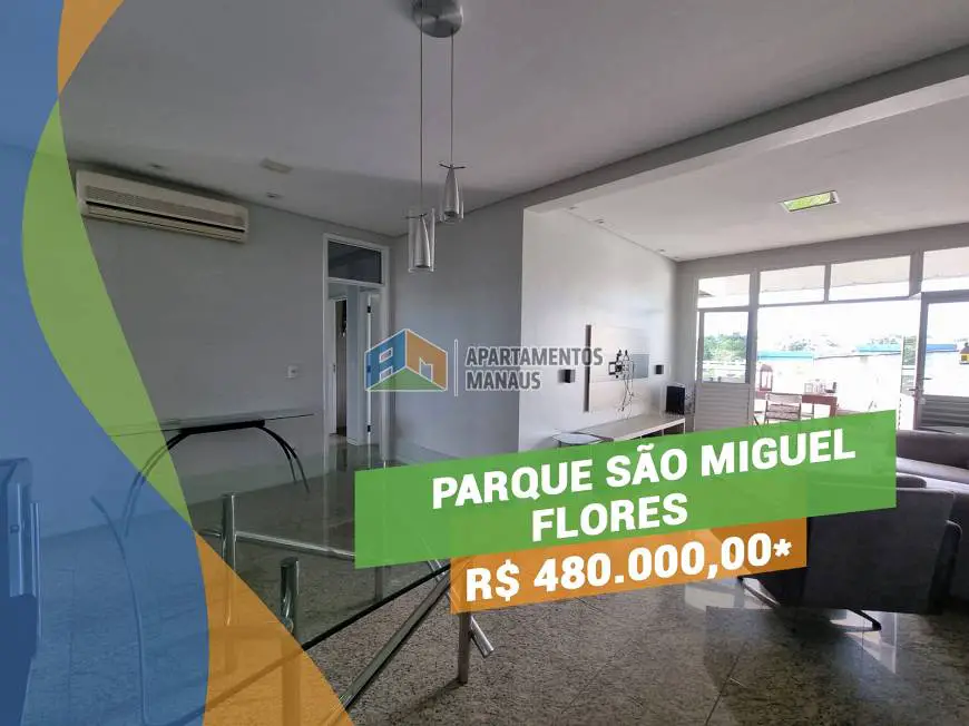 Foto 1 de Apartamento com 3 Quartos à venda, 165m² em Flores, Manaus