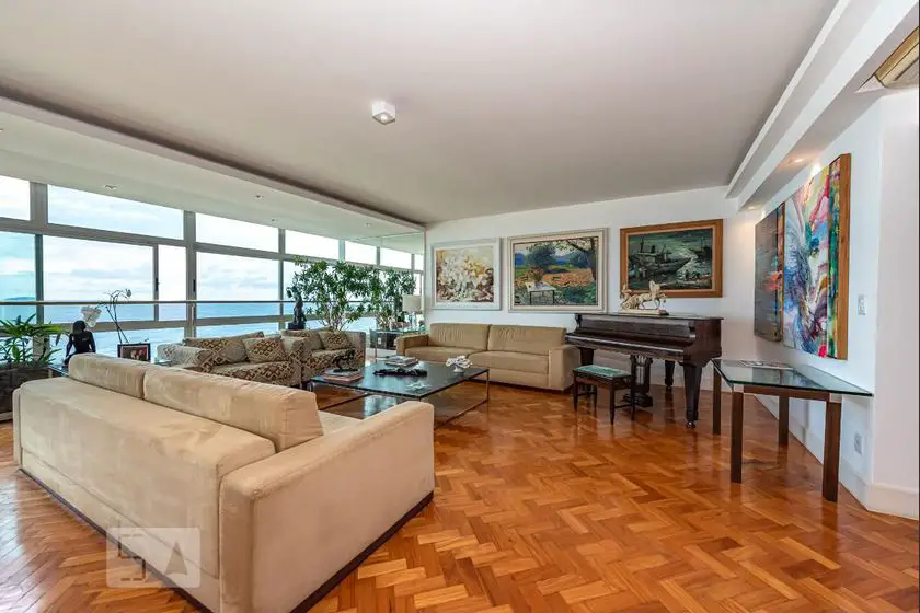 Foto 5 de Apartamento com 4 Quartos para alugar, 400m² em Leme, Rio de Janeiro