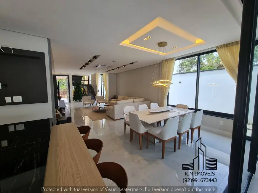 Foto 4 de Casa de Condomínio com 5 Quartos à venda, 380m² em Ponta Negra, Manaus