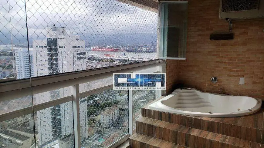 Foto 1 de Cobertura com 4 Quartos à venda, 155m² em Ponta da Praia, Santos