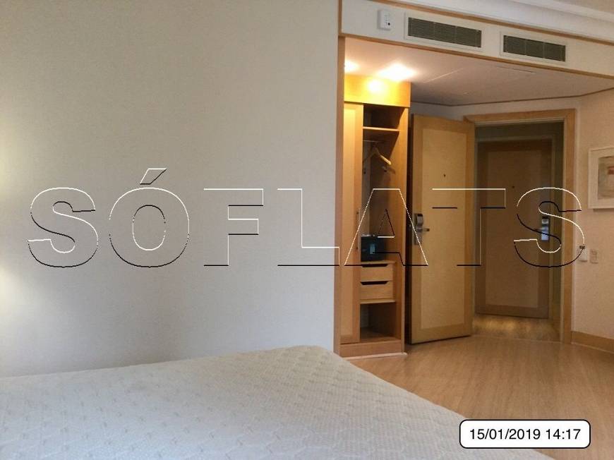 Foto 3 de Flat com 1 Quarto para alugar, 30m² em Higienópolis, São Paulo