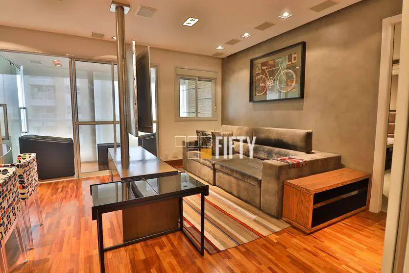 Foto 3 de Apartamento com 1 Quarto para venda ou aluguel, 72m² em Campo Belo, São Paulo