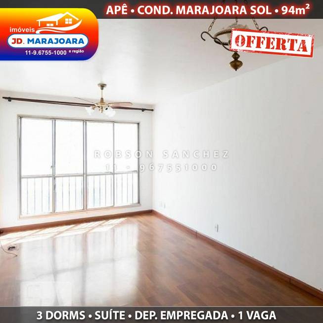 Foto 1 de Apartamento com 3 Quartos à venda, 93m² em Jardim Marajoara, São Paulo