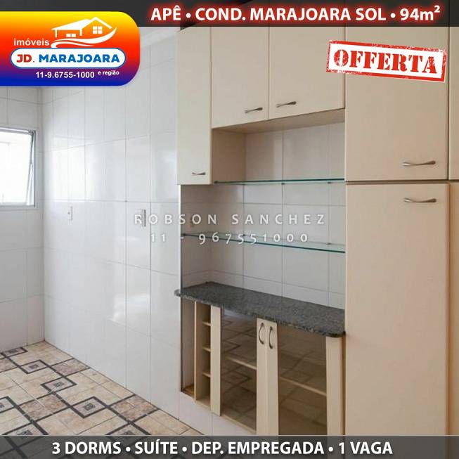 Foto 4 de Apartamento com 3 Quartos à venda, 93m² em Jardim Marajoara, São Paulo