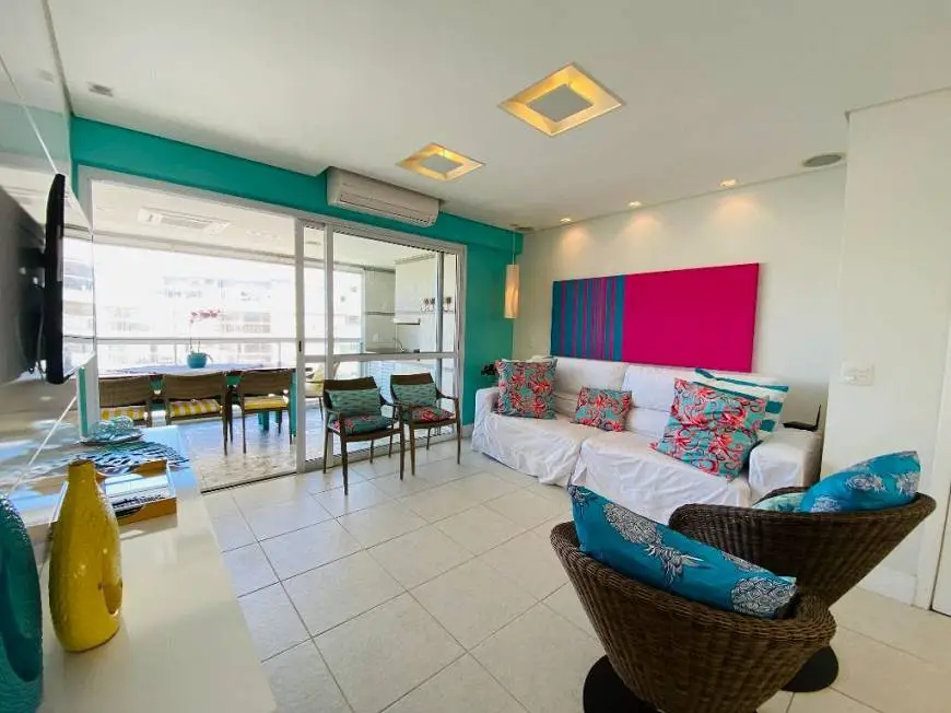 Foto 3 de Apartamento com 3 Quartos para alugar, 133m² em Riviera de São Lourenço, Bertioga