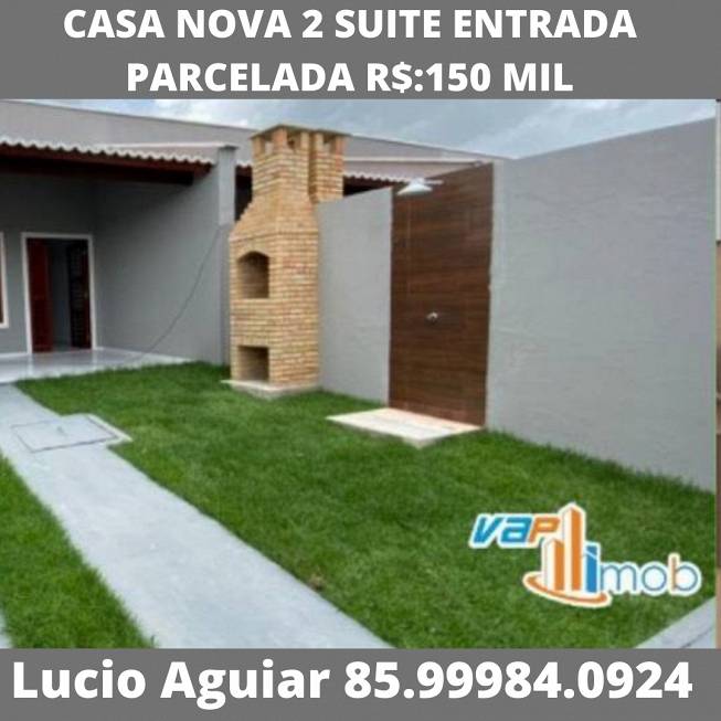 Foto 1 de Casa com 2 Quartos à venda, 75m² em Messejana, Fortaleza