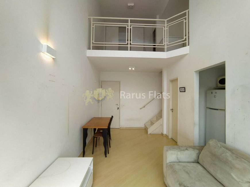 Foto 2 de Flat com 1 Quarto para alugar, 47m² em Moema, São Paulo