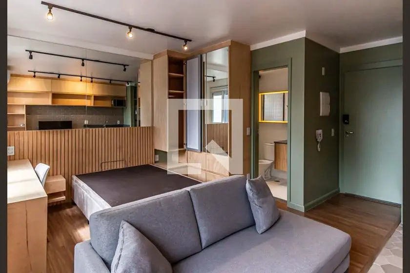 Foto 3 de Apartamento com 1 Quarto para alugar, 28m² em Santa Cecília, São Paulo