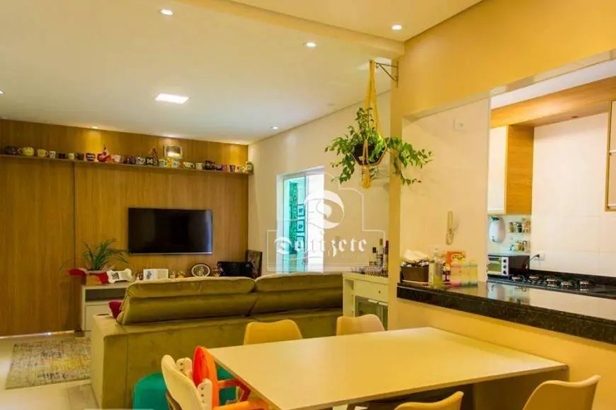 Foto 1 de Apartamento com 3 Quartos à venda, 96m² em Campestre, Santo André