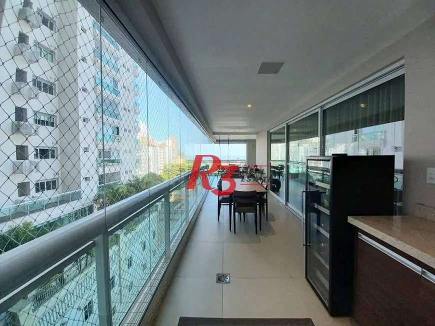 Foto 2 de Apartamento com 4 Quartos para venda ou aluguel, 345m² em Aparecida, Santos