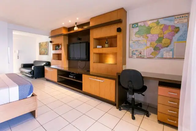 Foto 1 de Apartamento com 1 Quarto para alugar, 46m² em Ponta Negra, Natal