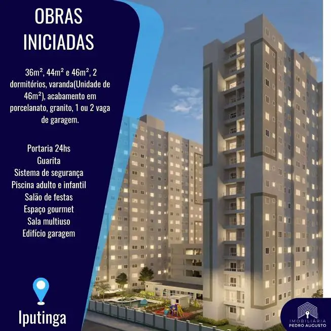 Foto 1 de Apartamento com 2 Quartos à venda, 46m² em Iputinga, Recife