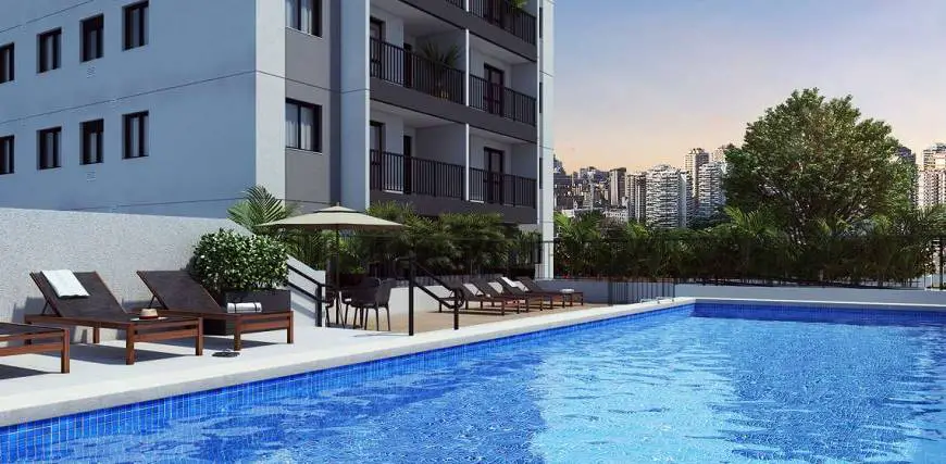 Foto 2 de Apartamento com 2 Quartos à venda, 35m² em Jabaquara, São Paulo
