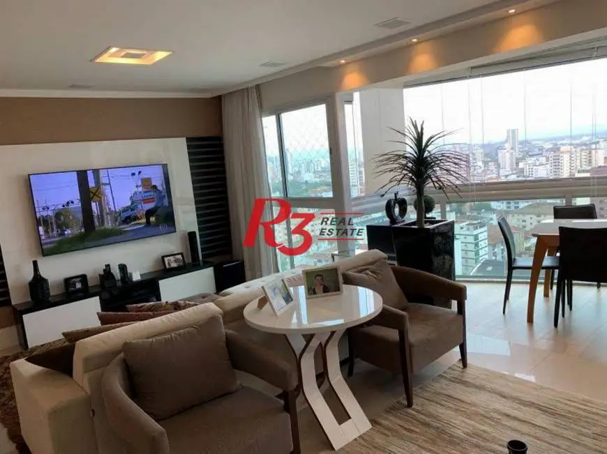 Foto 1 de Apartamento com 3 Quartos à venda, 171m² em Embaré, Santos
